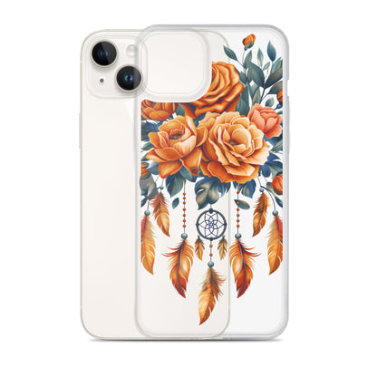 Roses dreamcatcher Clear Case for iPhone®