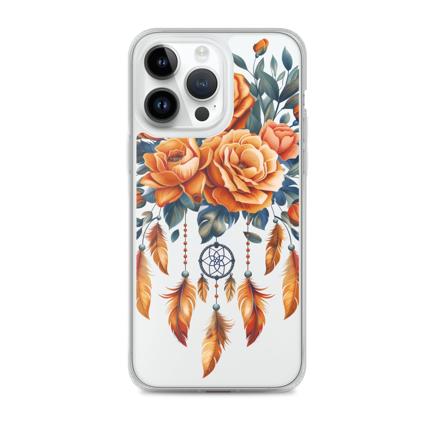 Roses dreamcatcher Clear Case for iPhone®