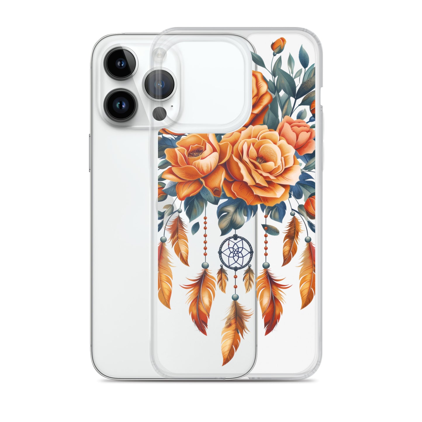 Roses dreamcatcher Clear Case for iPhone®