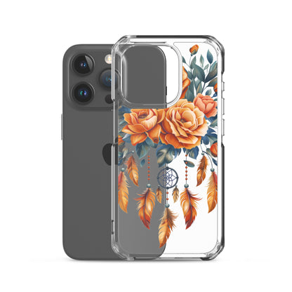 Roses dreamcatcher Clear Case for iPhone®