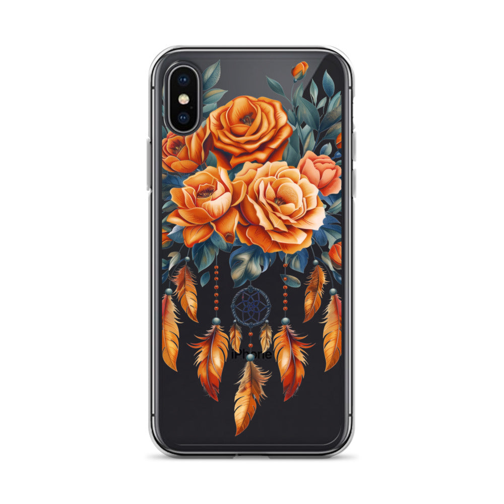 Roses dreamcatcher Clear Case for iPhone®