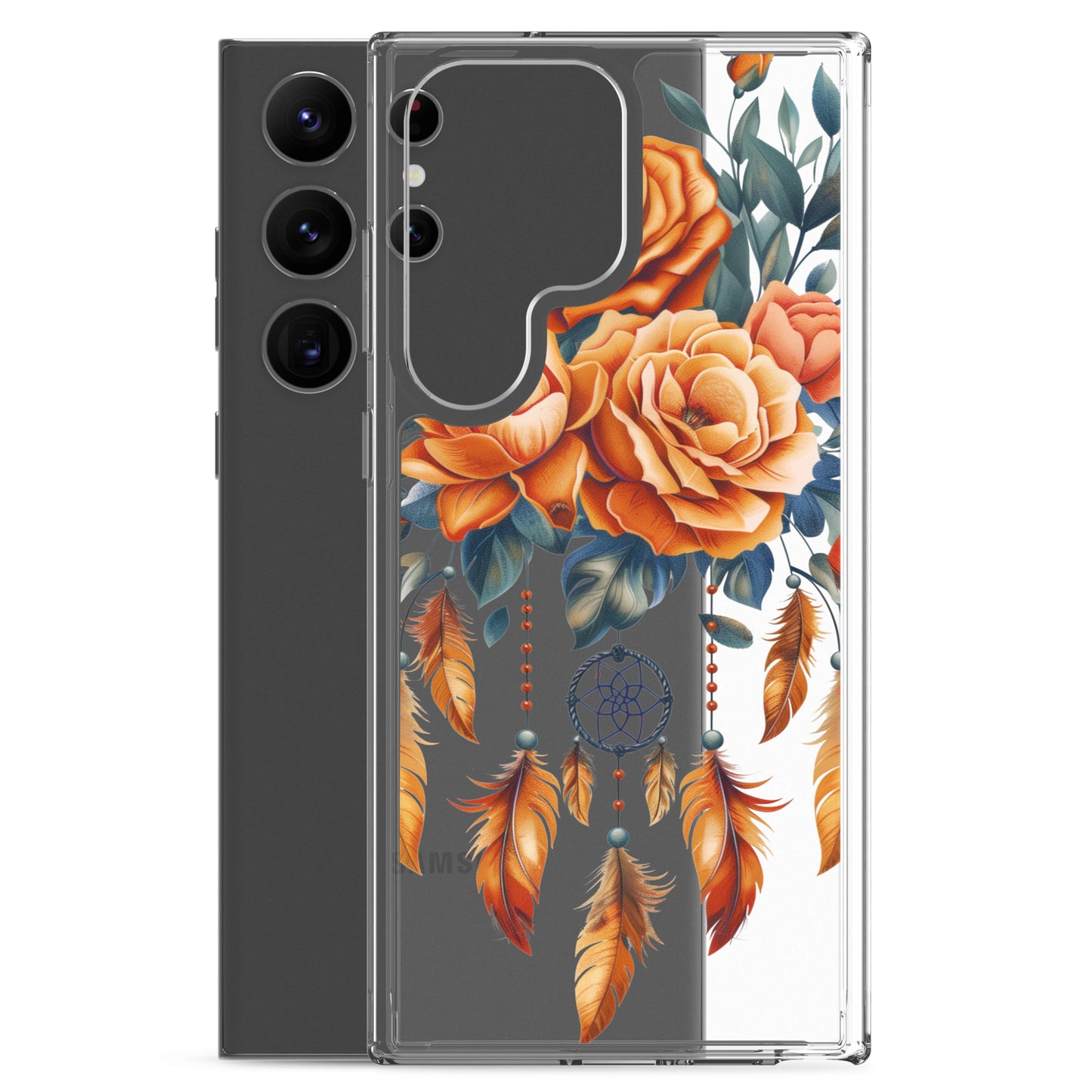 Roses dreamcatcher Clear Case for Samsung®