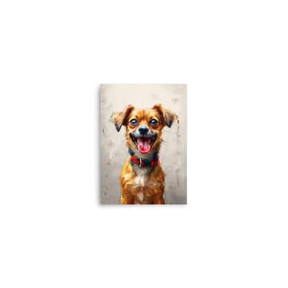 Smiling chihuahua dog Poster