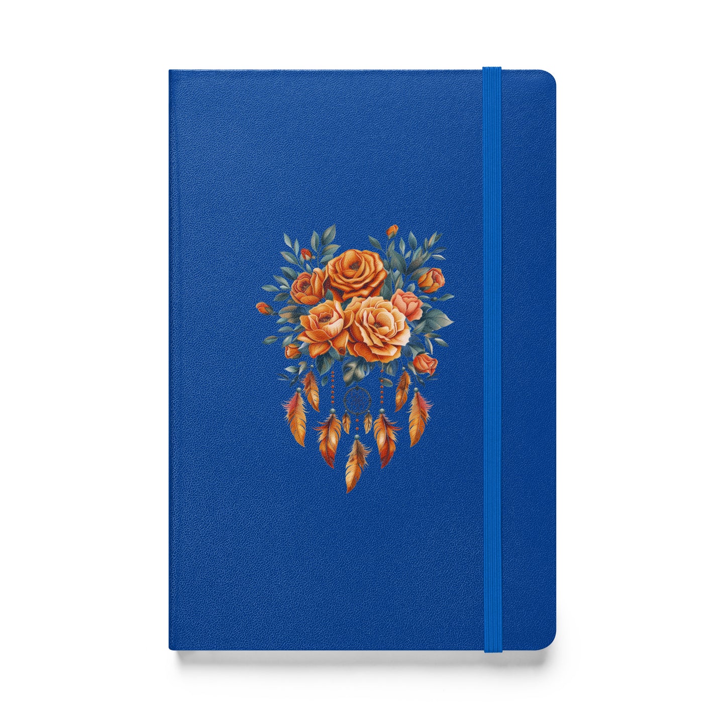 Roses dreamcatcher Hardcover bound notebook