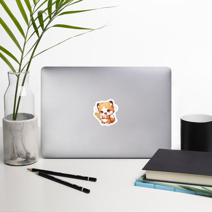 Cute little fox Bubble-free stickers