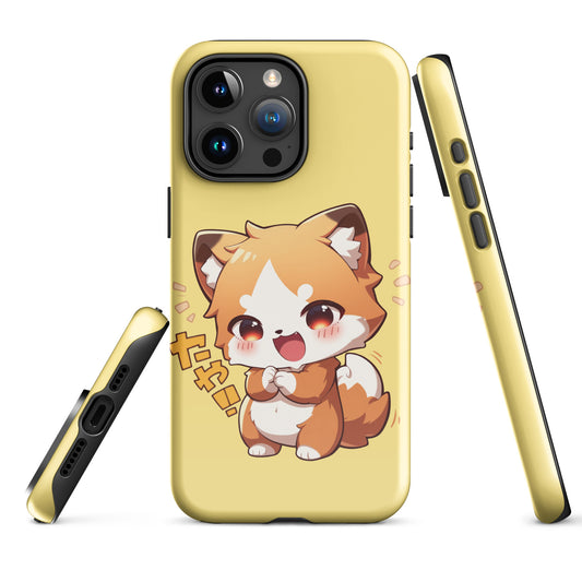 Coque rigide pour iPhone®, mignon petit renard