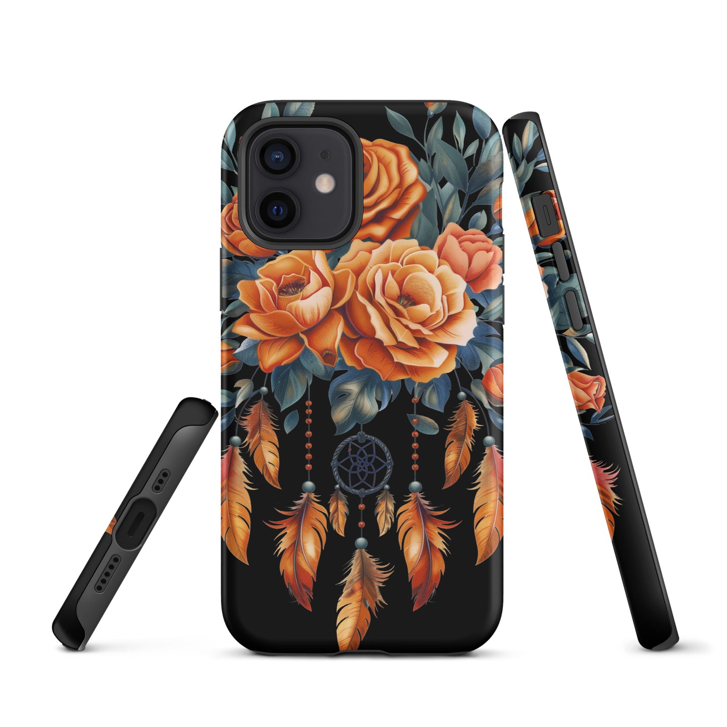 Roses dreamcatcher black Tough Case for iPhone®