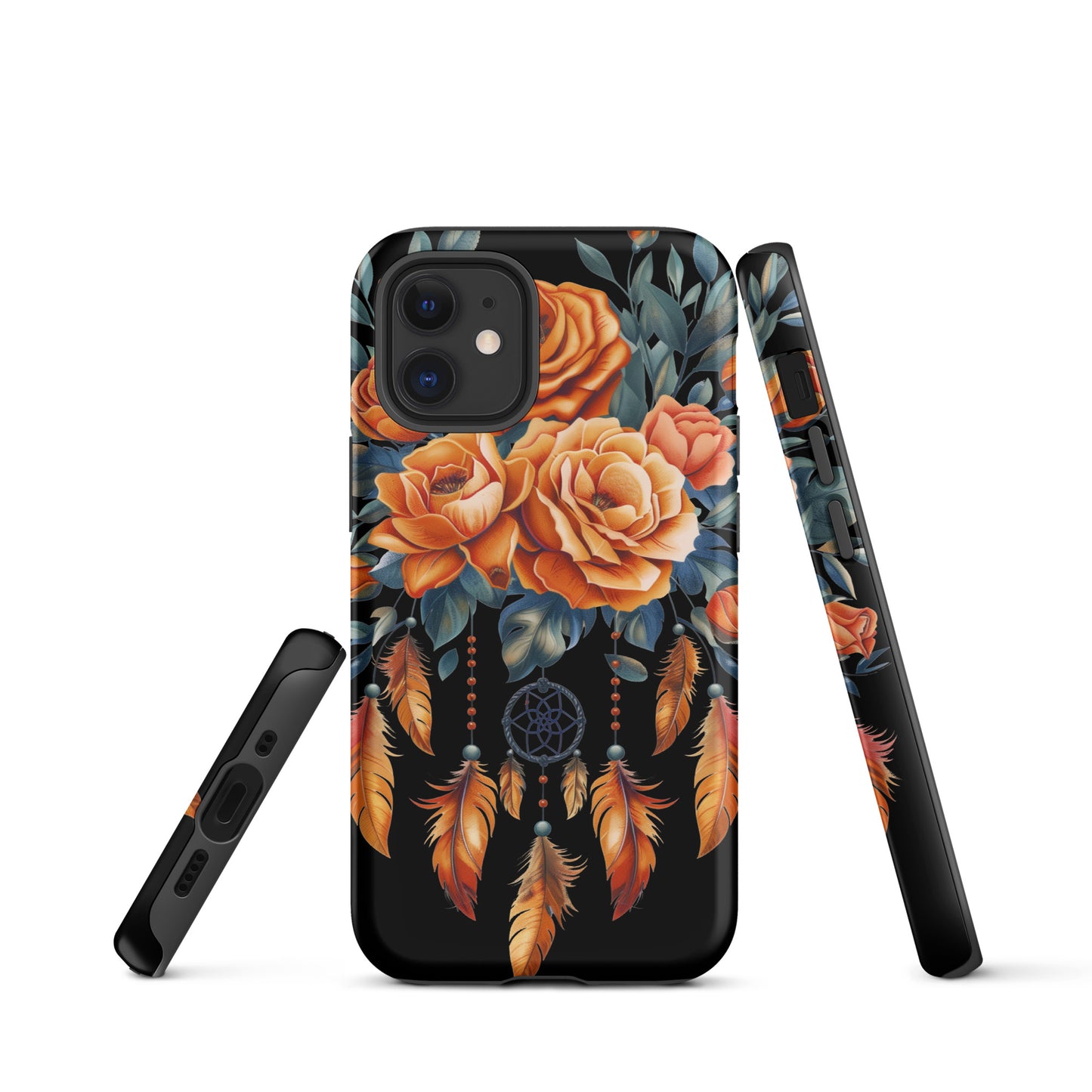 Roses dreamcatcher black Tough Case for iPhone®