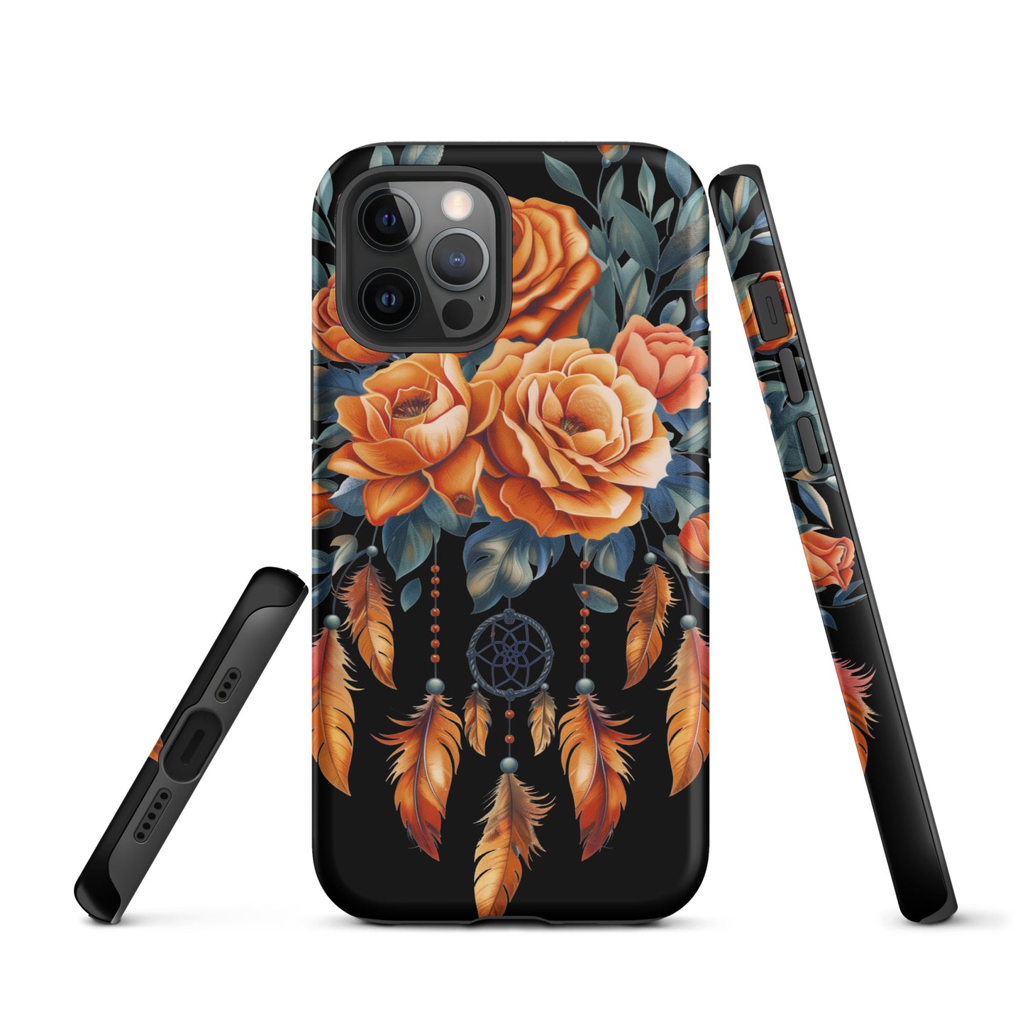 Roses dreamcatcher black Tough Case for iPhone®