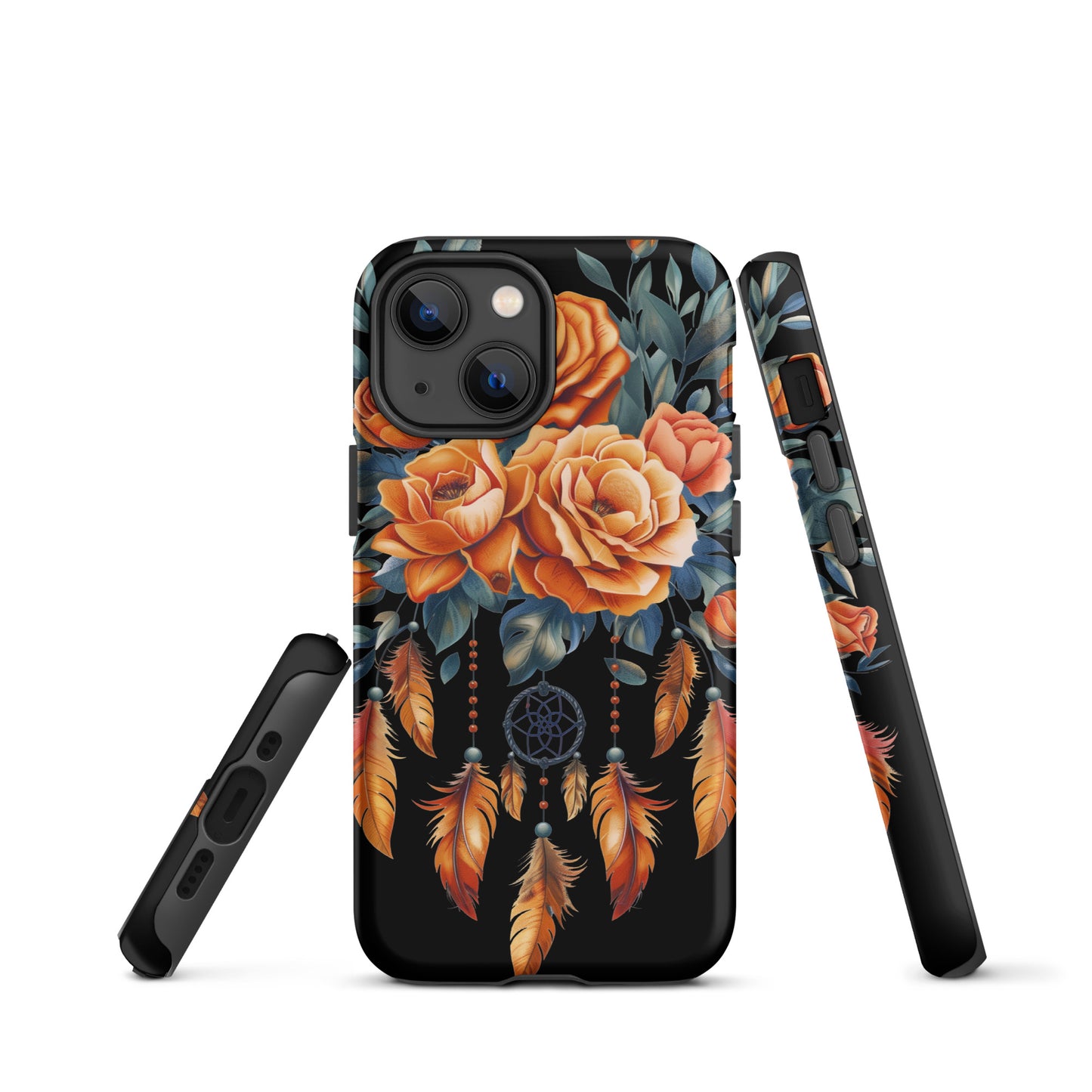 Roses dreamcatcher black Tough Case for iPhone®