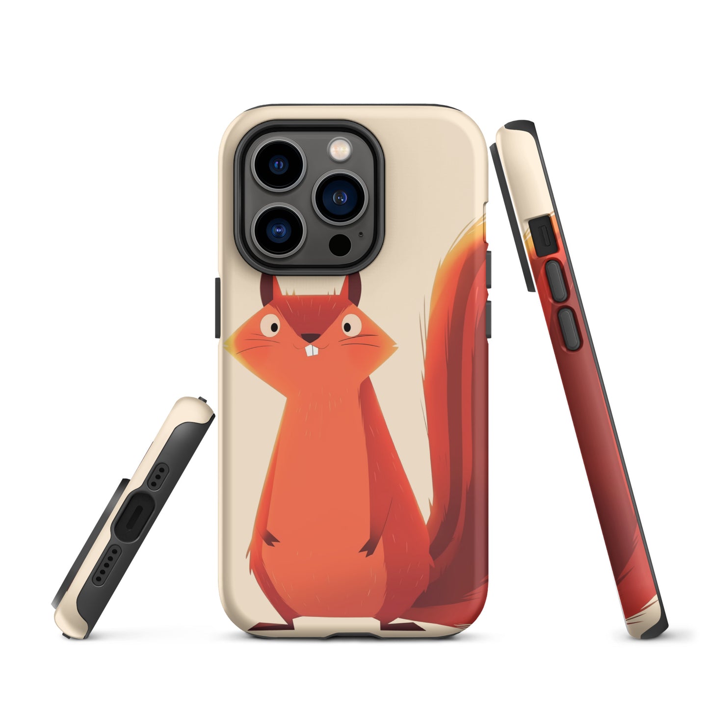 Silly red squirrel Tough Case for iPhone®