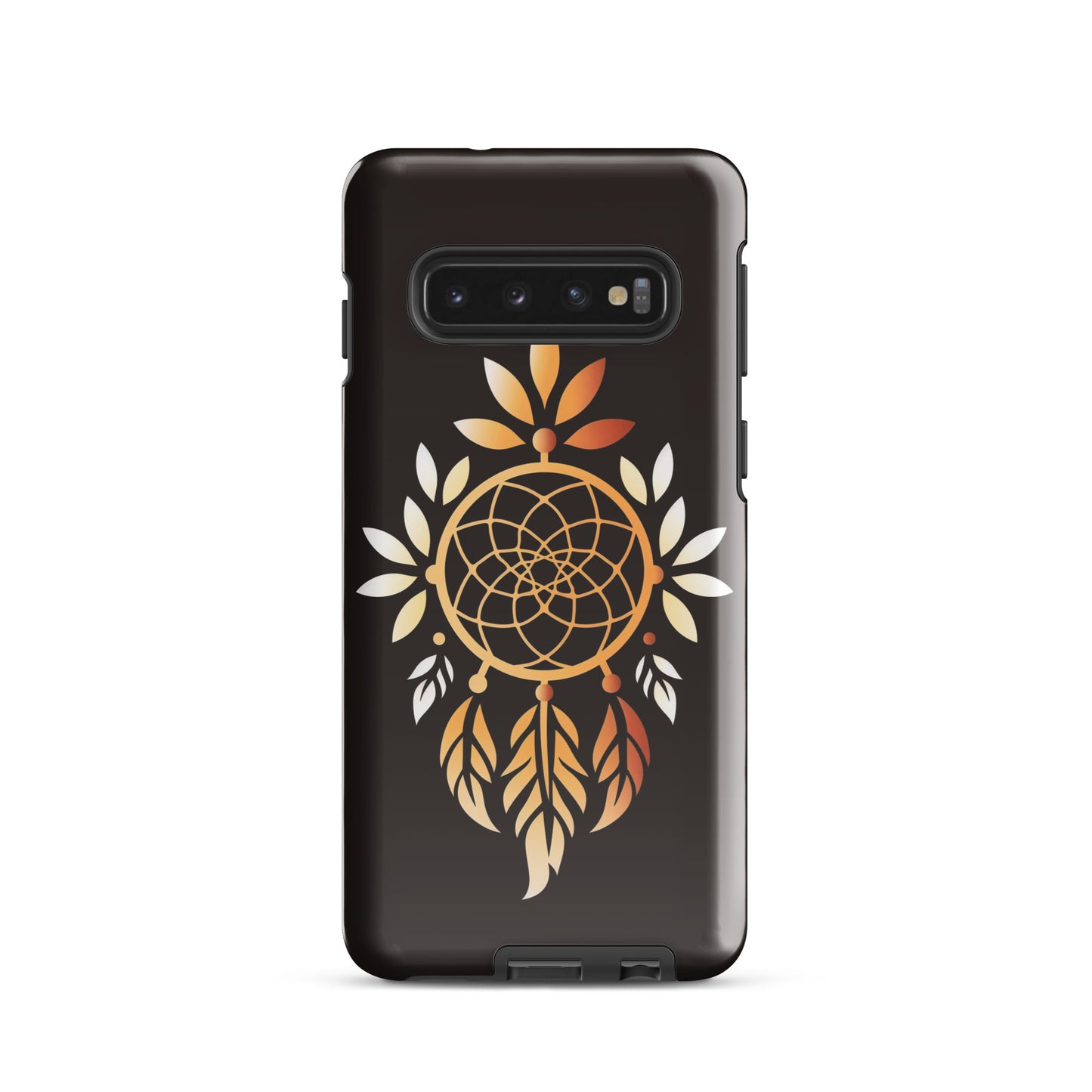 Coque rigide attrape-rêves doré pour Samsung®