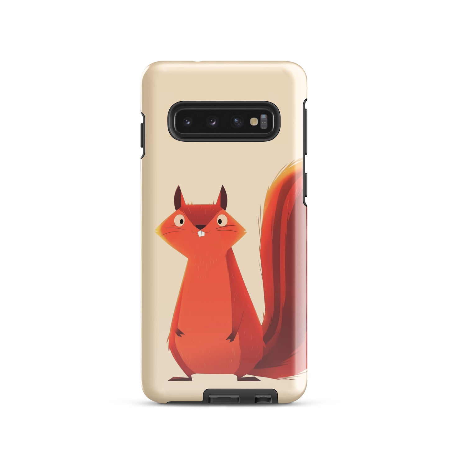 Coque rigide écureuil roux idiot pour Samsung®