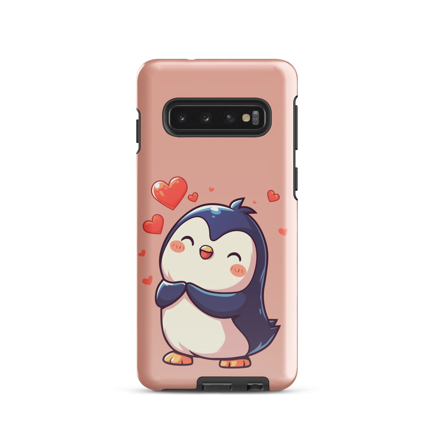 Coque rigide avec amour de pingouin mignon pour Samsung®