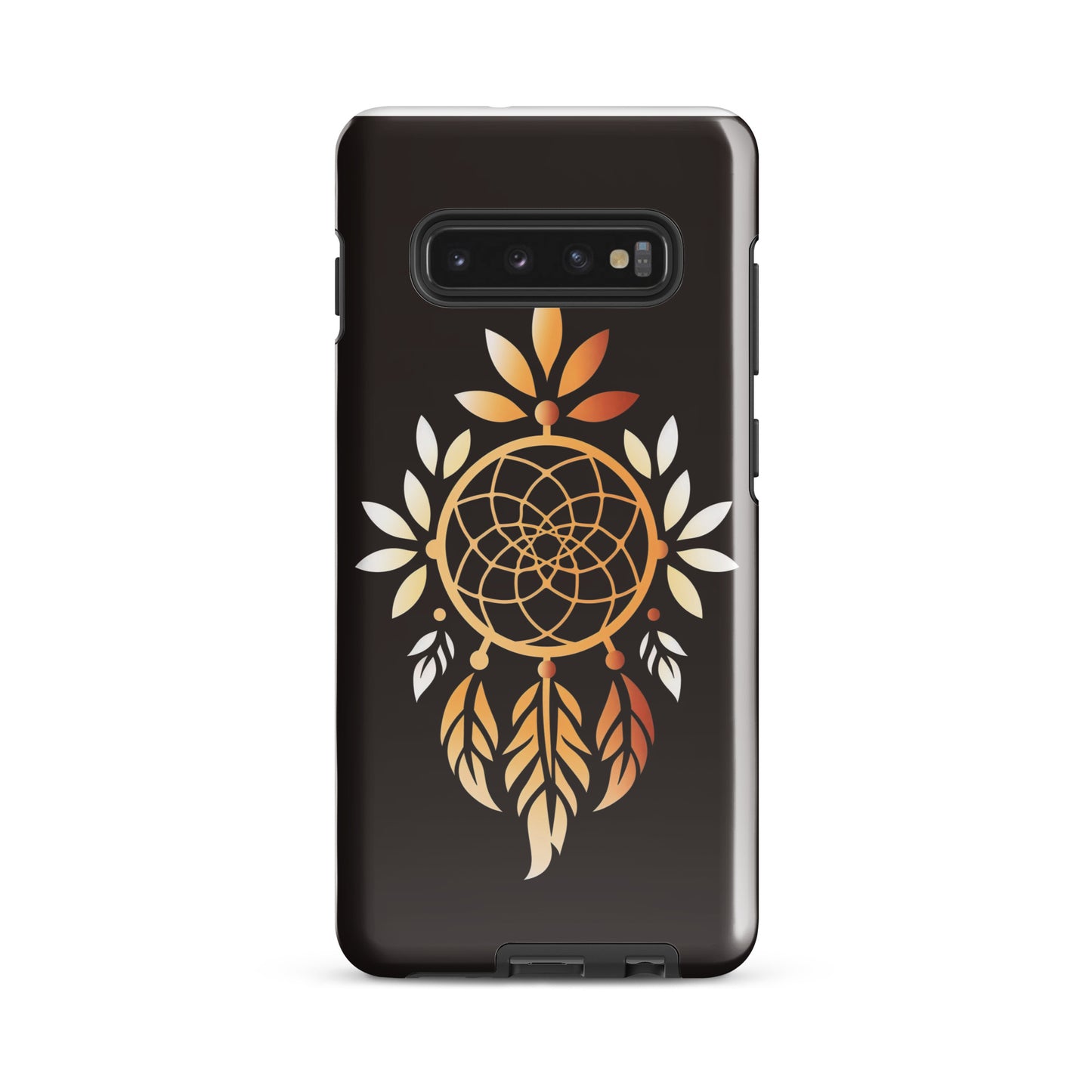 Coque rigide attrape-rêves doré pour Samsung®