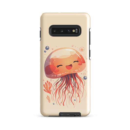 Coque rigide méduse souriante kawaii pour Samsung®