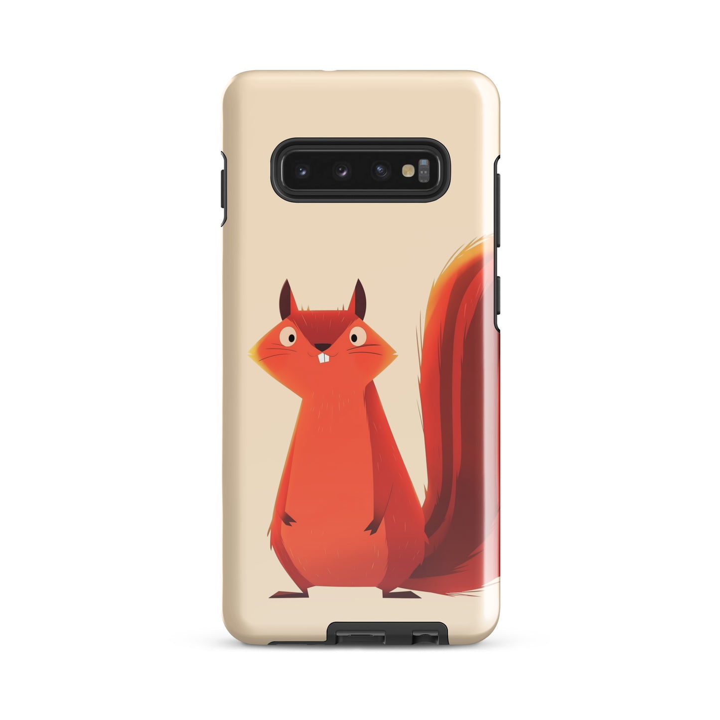 Coque rigide écureuil roux idiot pour Samsung®