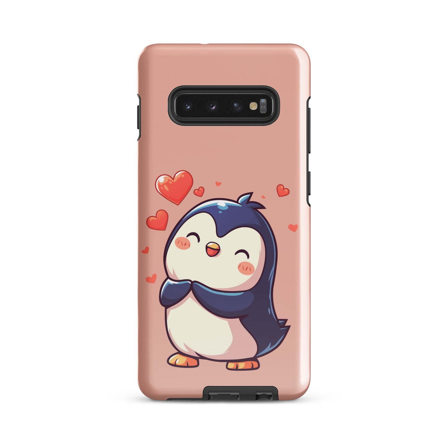 Coque rigide avec amour de pingouin mignon pour Samsung®