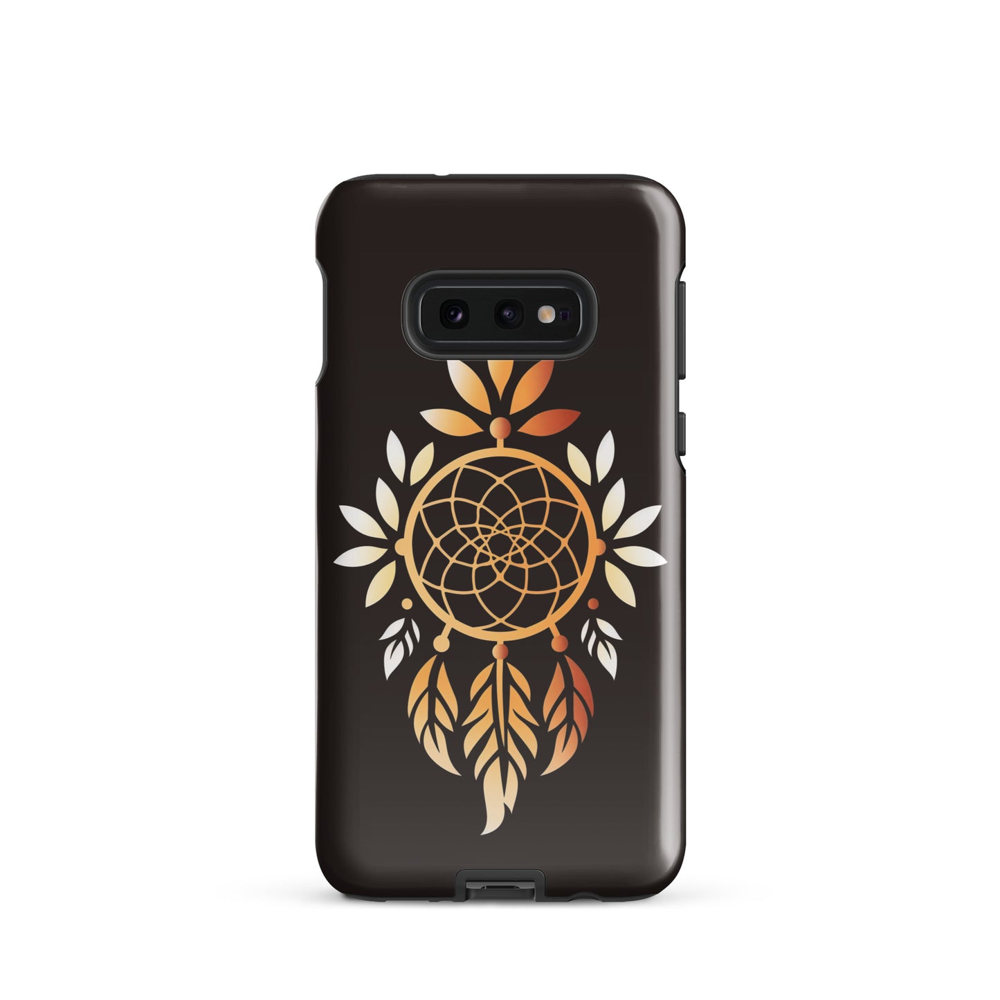 Coque rigide attrape-rêves doré pour Samsung®