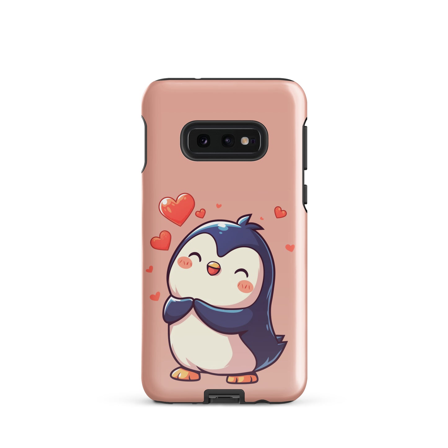 Coque rigide avec amour de pingouin mignon pour Samsung®