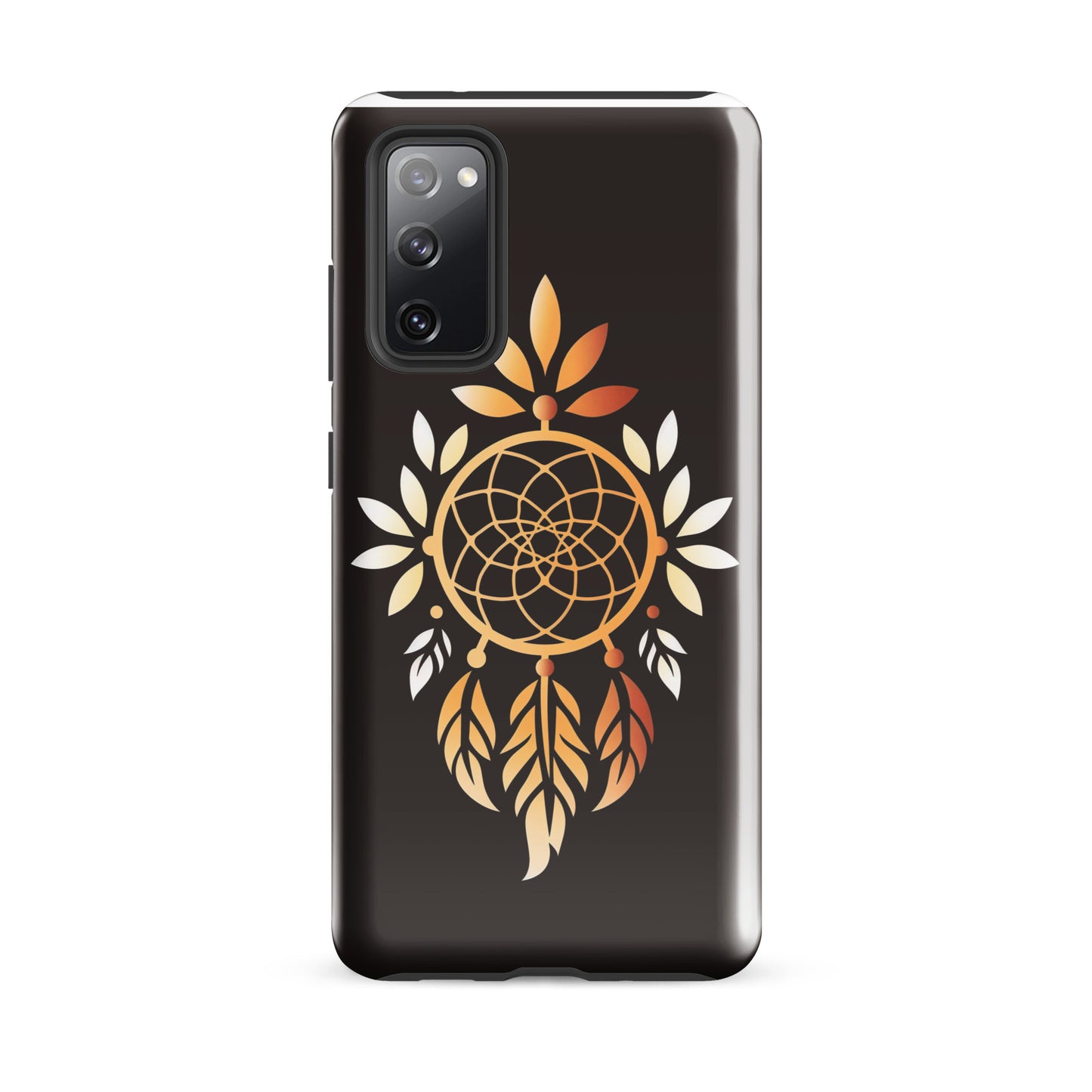 Coque rigide attrape-rêves doré pour Samsung®