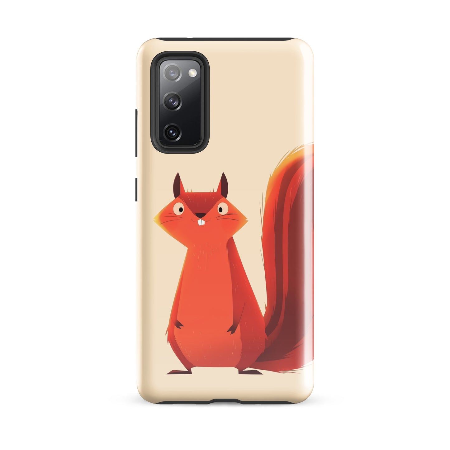 Coque rigide écureuil roux idiot pour Samsung®