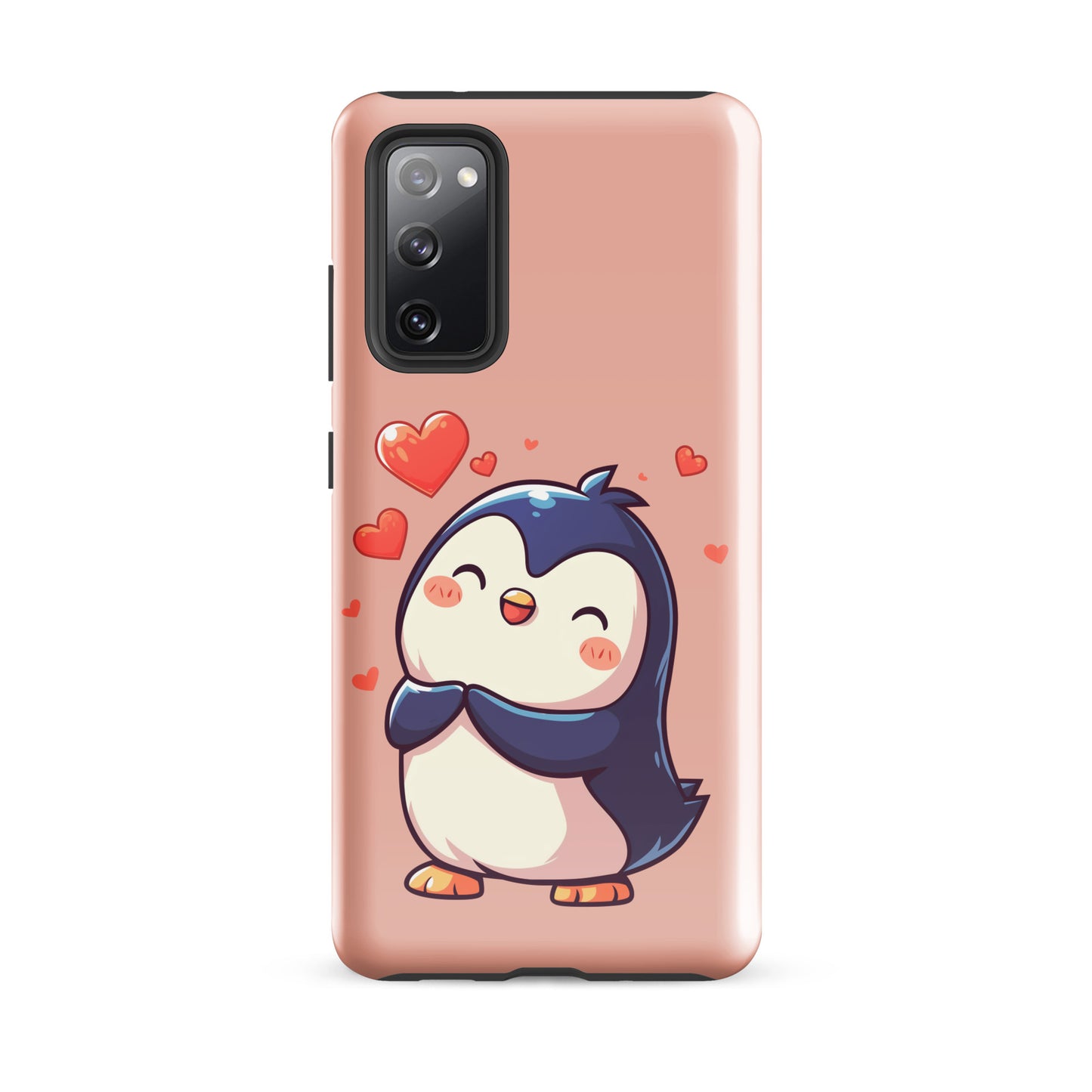 Coque rigide avec amour de pingouin mignon pour Samsung®