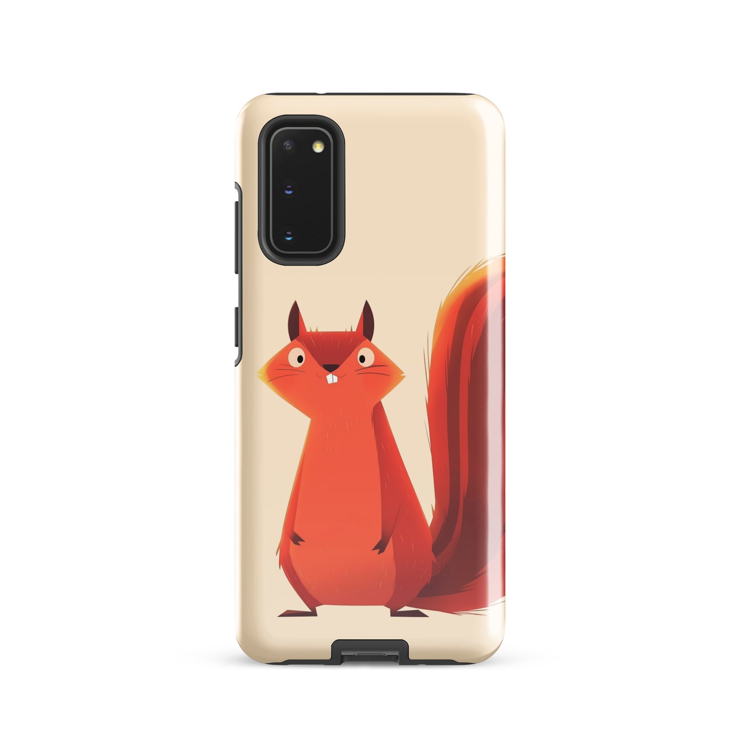 Coque rigide écureuil roux idiot pour Samsung®