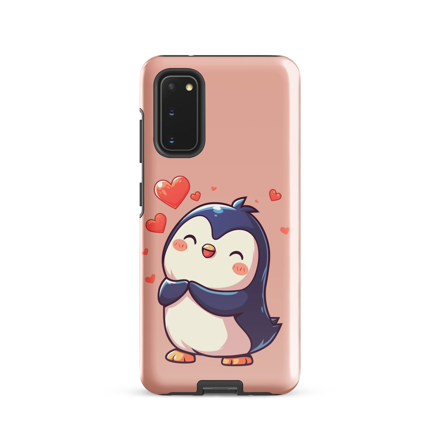 Coque rigide avec amour de pingouin mignon pour Samsung®