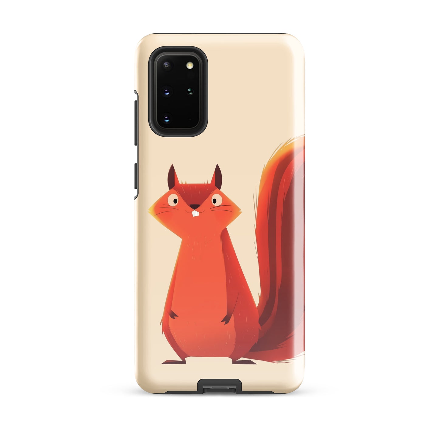 Coque rigide écureuil roux idiot pour Samsung®