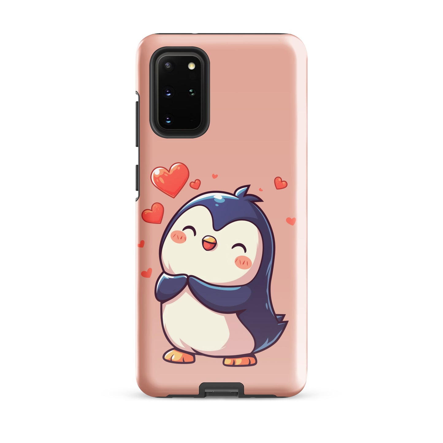 Coque rigide avec amour de pingouin mignon pour Samsung®