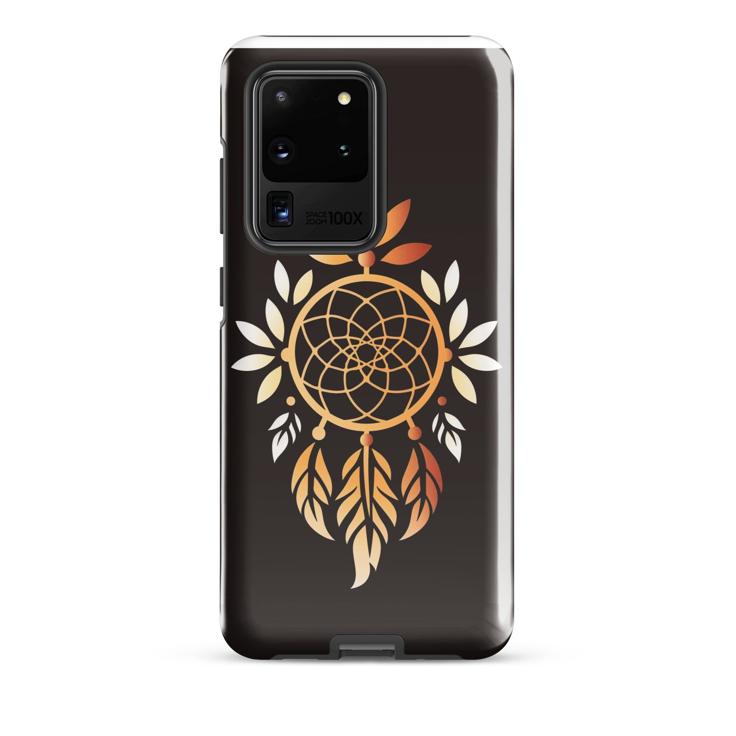 Coque rigide attrape-rêves doré pour Samsung®