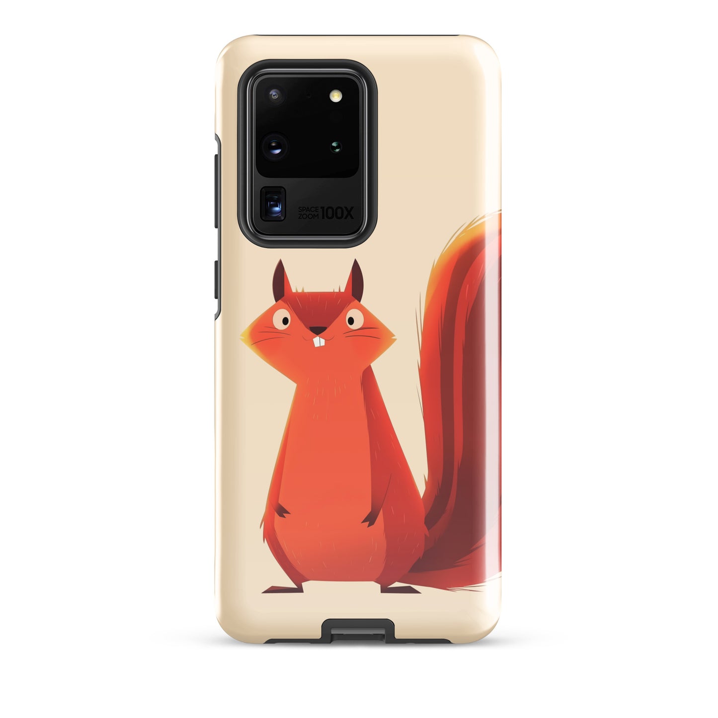 Coque rigide écureuil roux idiot pour Samsung®