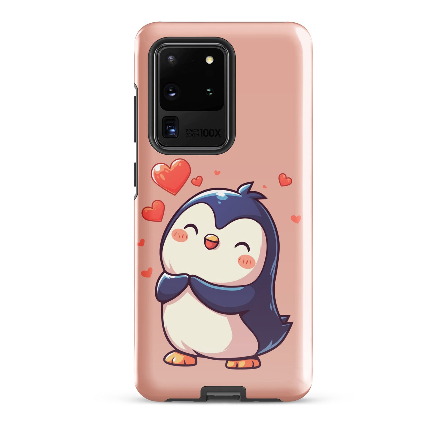 Coque rigide avec amour de pingouin mignon pour Samsung®