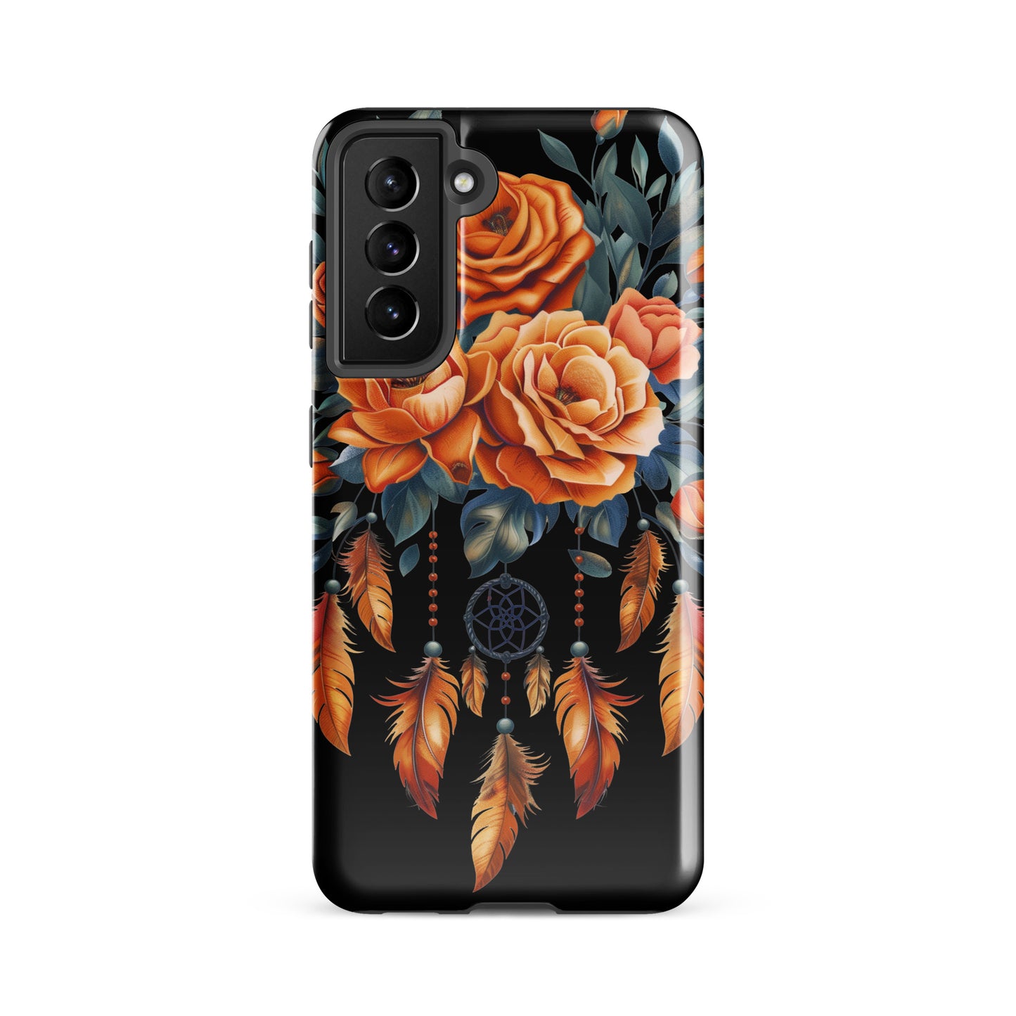 Coque rigide attrape-rêves roses pour Samsung®