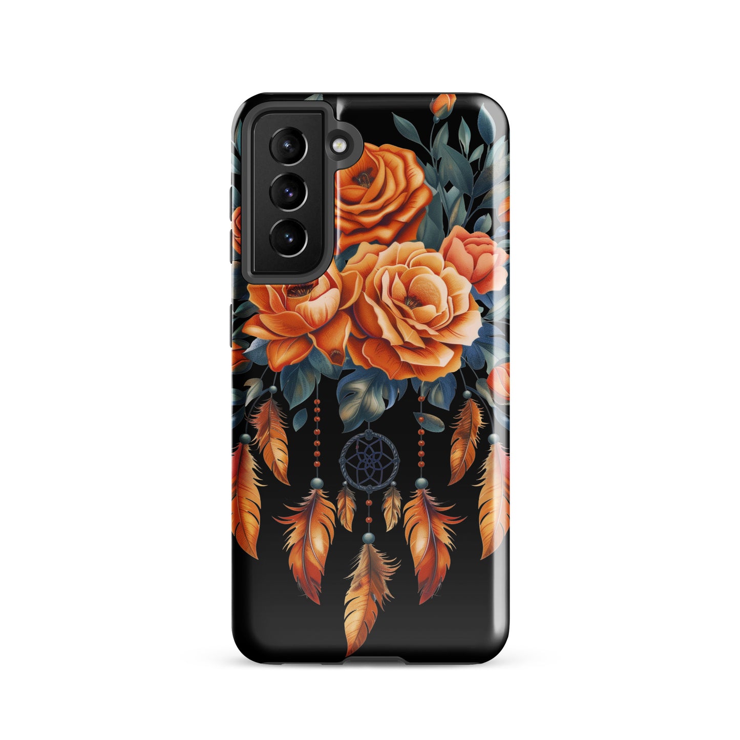 Coque rigide attrape-rêves roses pour Samsung®