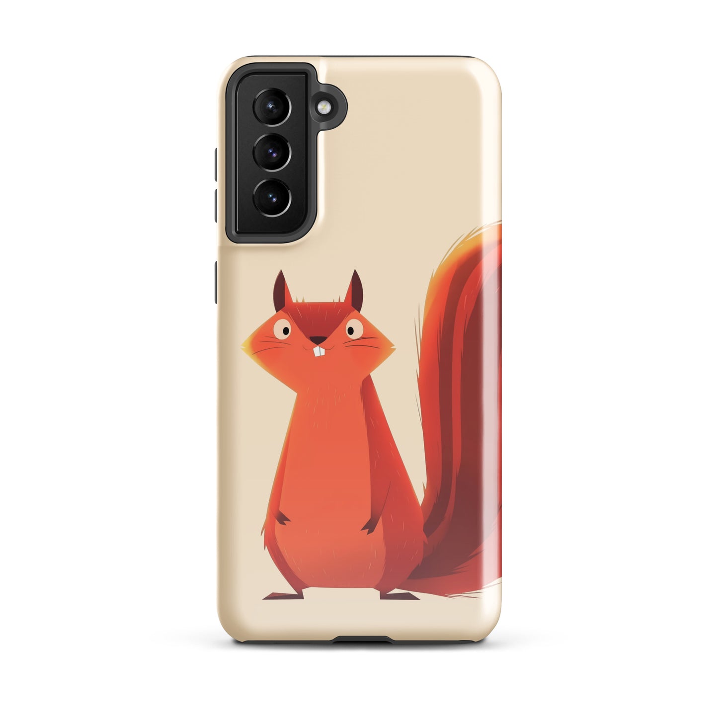 Coque rigide écureuil roux idiot pour Samsung®