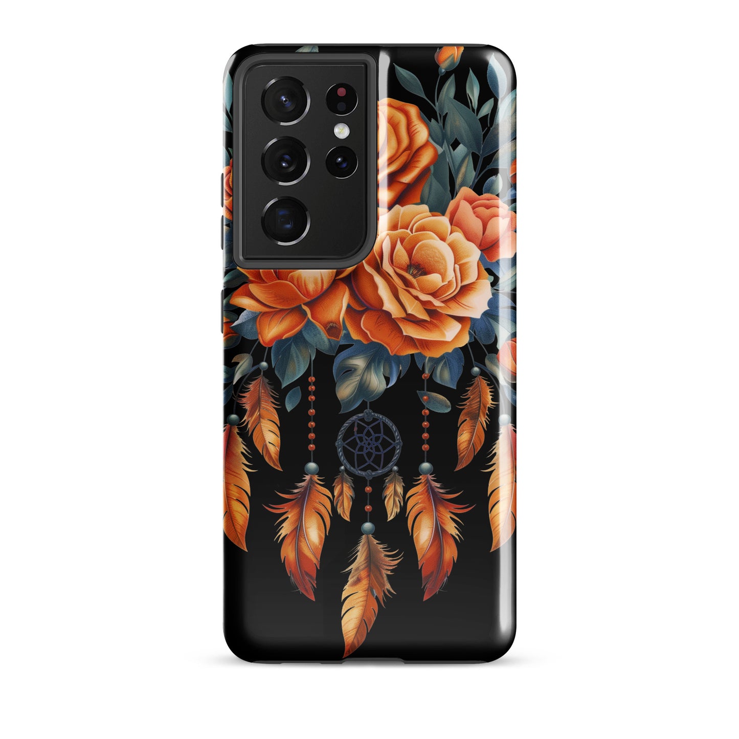 Coque rigide attrape-rêves roses pour Samsung®