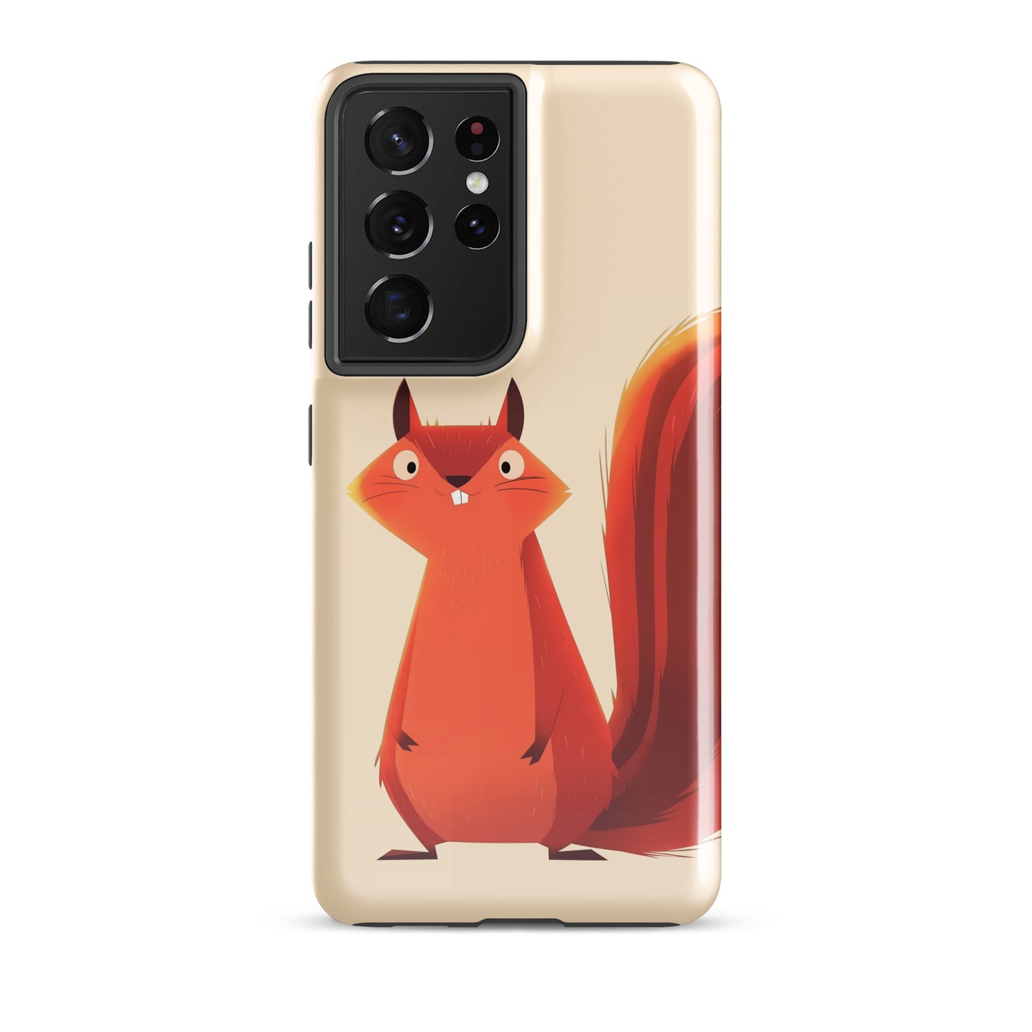 Coque rigide écureuil roux idiot pour Samsung®