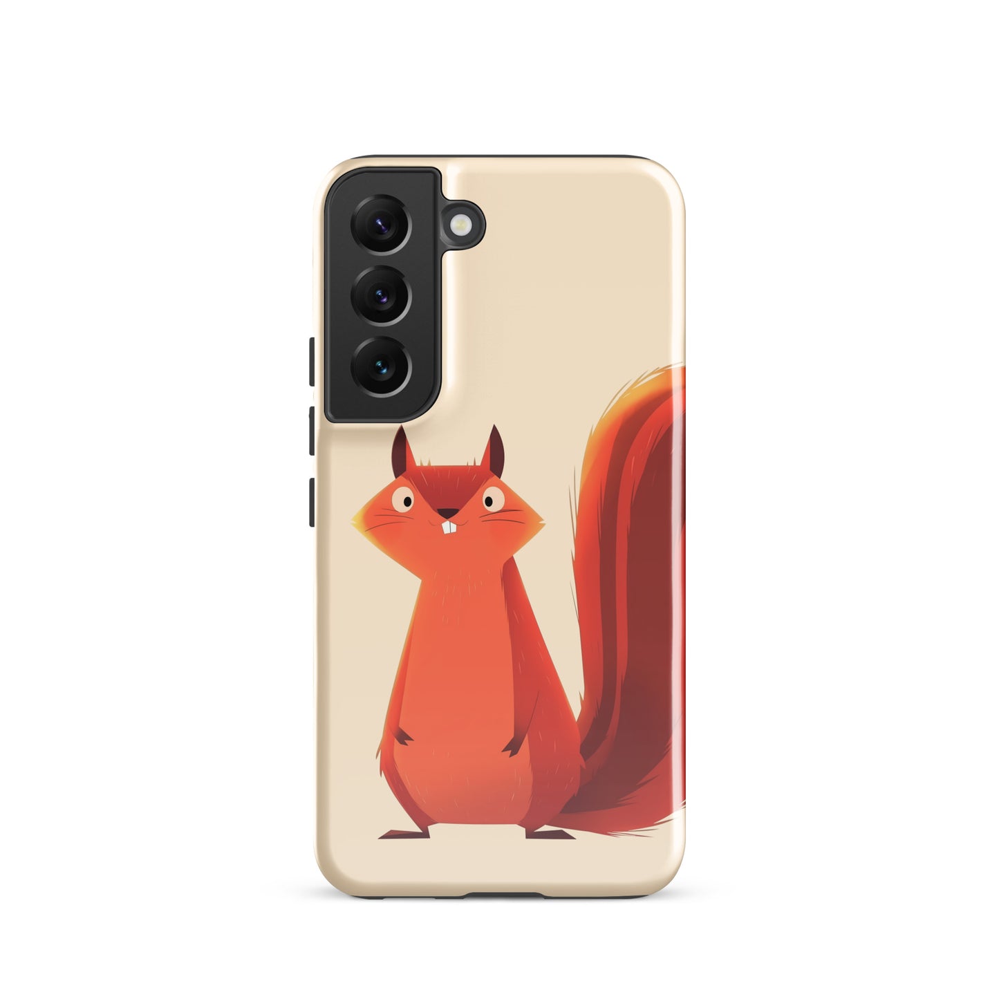 Coque rigide écureuil roux idiot pour Samsung®