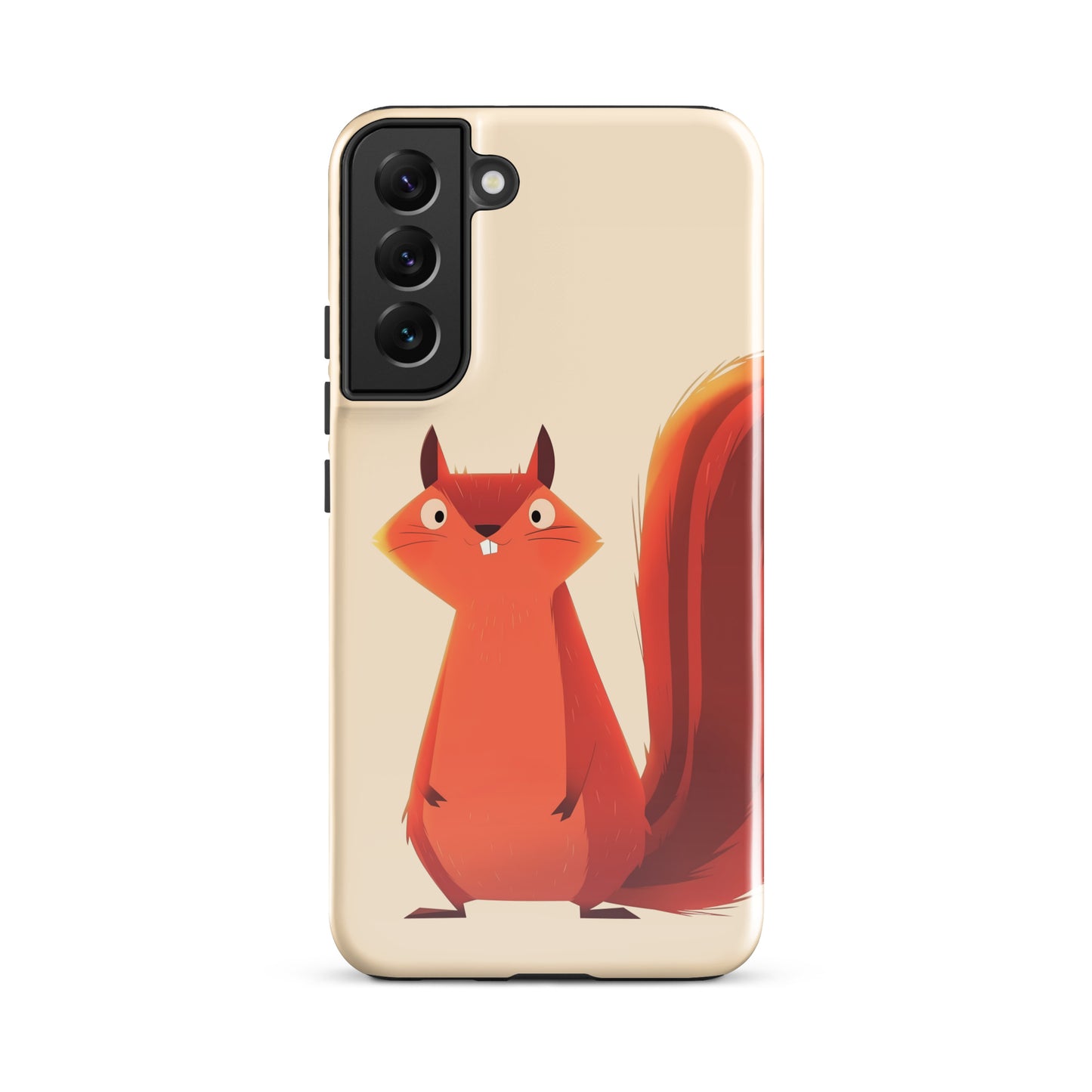 Coque rigide écureuil roux idiot pour Samsung®