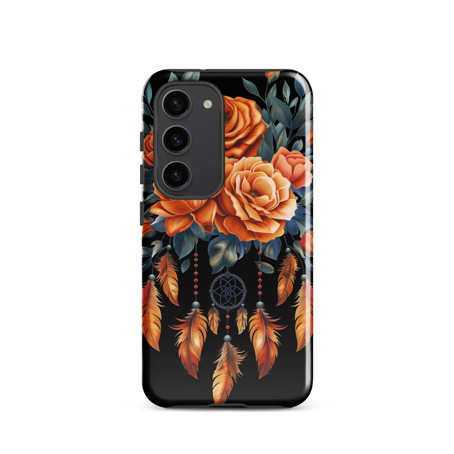 Coque rigide attrape-rêves roses pour Samsung®