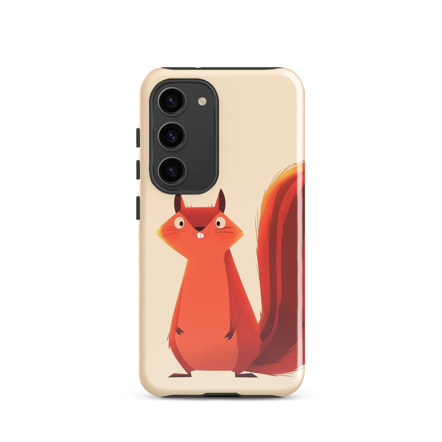 Coque rigide écureuil roux idiot pour Samsung®