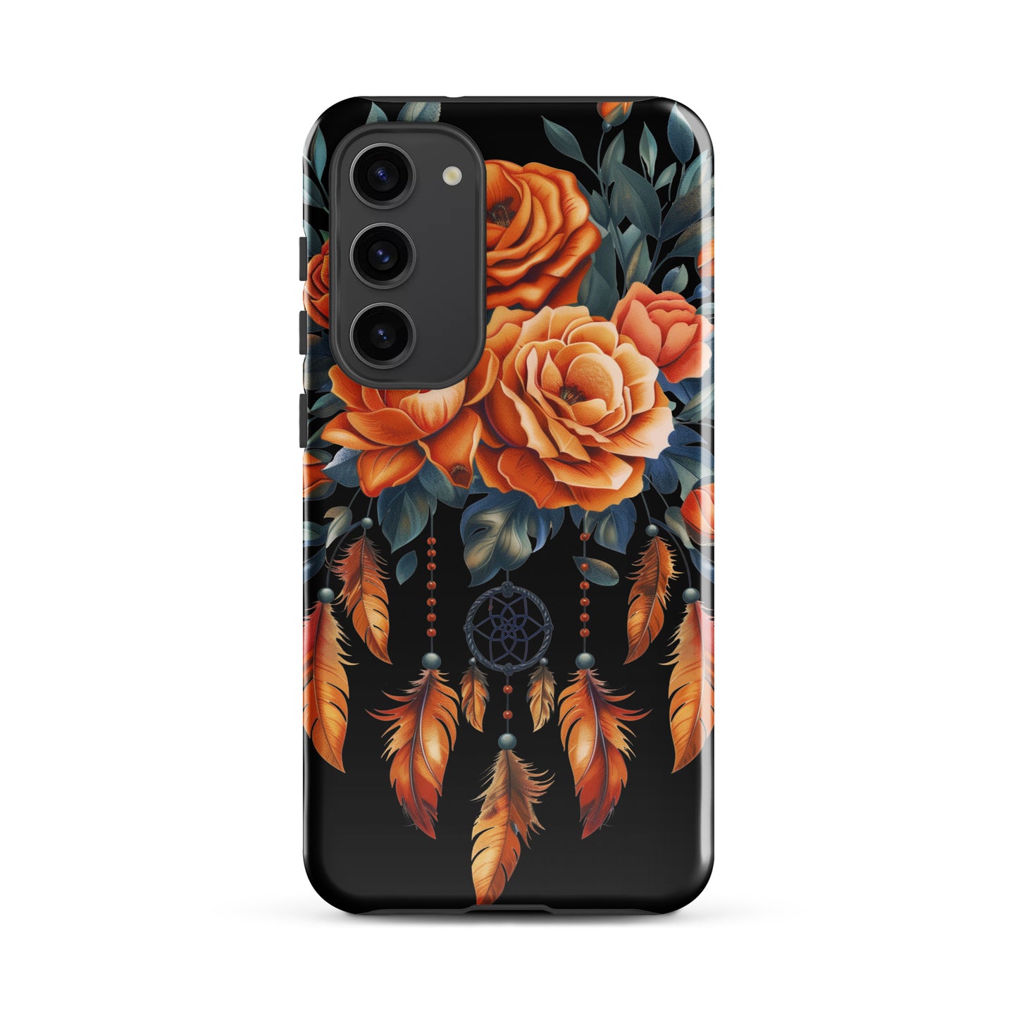 Coque rigide attrape-rêves roses pour Samsung®