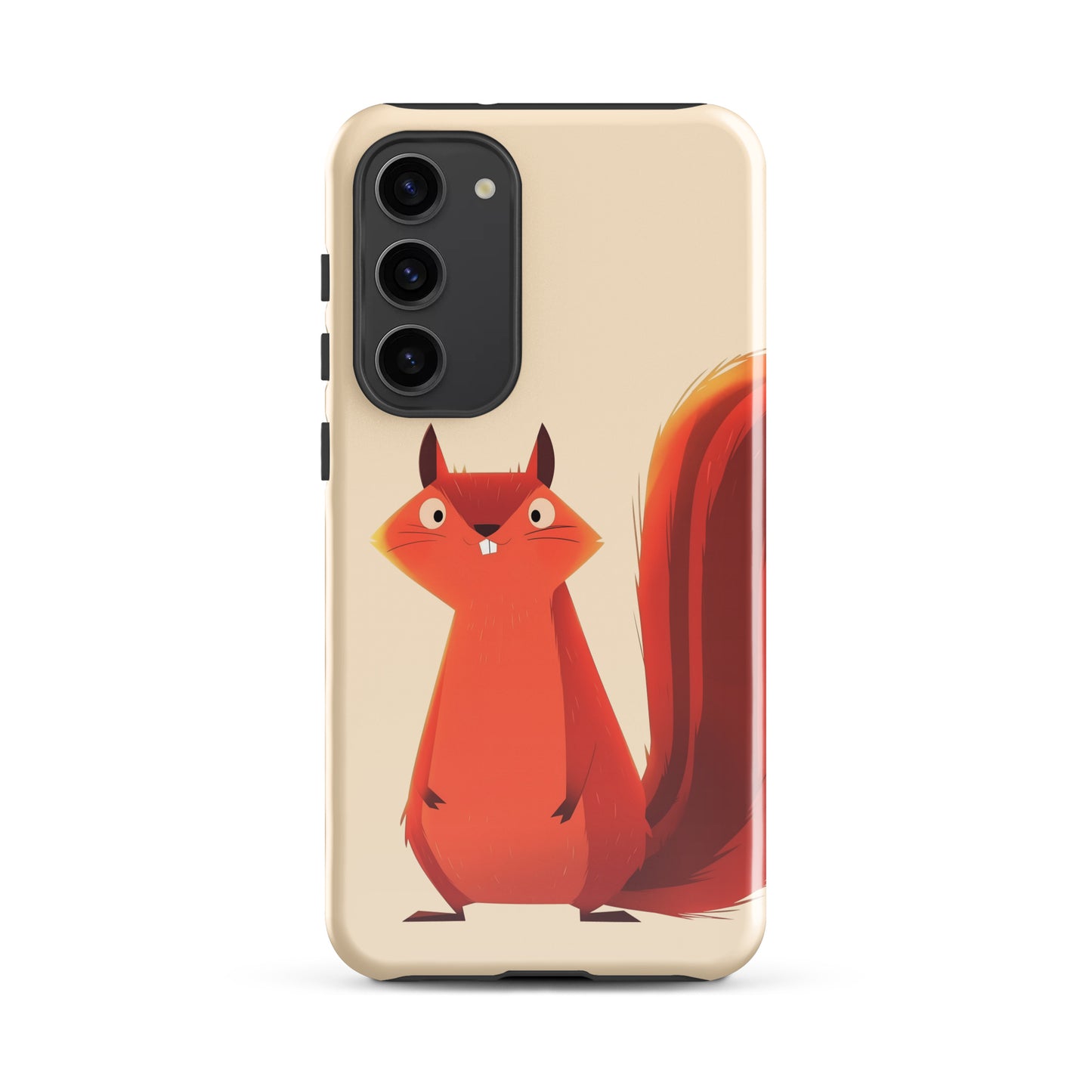 Coque rigide écureuil roux idiot pour Samsung®