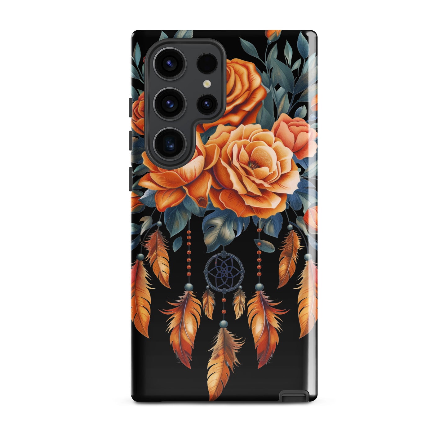 Coque rigide attrape-rêves roses pour Samsung®