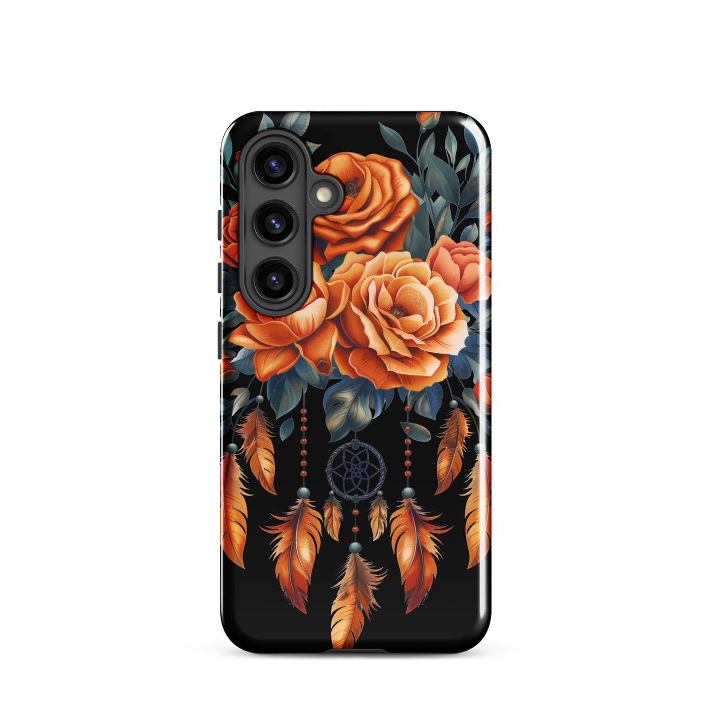 Coque rigide attrape-rêves roses pour Samsung®