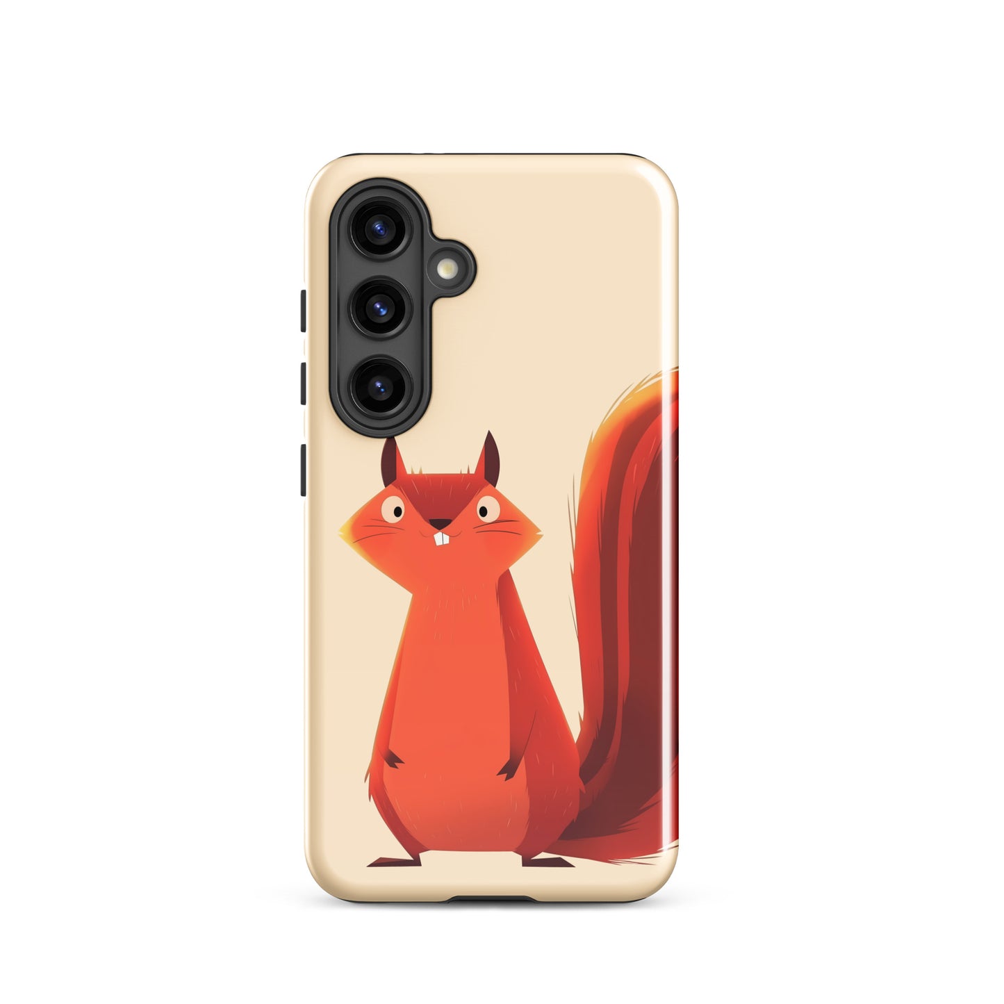 Coque rigide écureuil roux idiot pour Samsung®