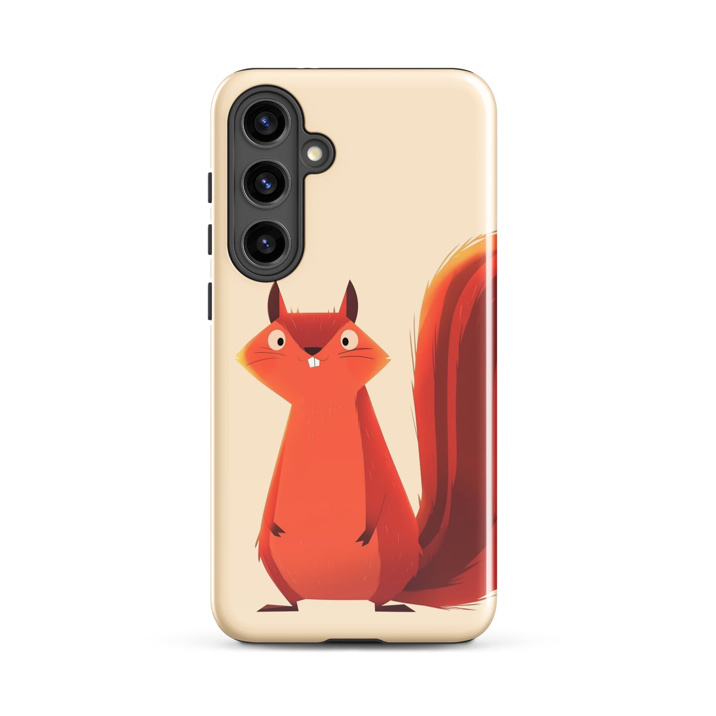 Coque rigide écureuil roux idiot pour Samsung®