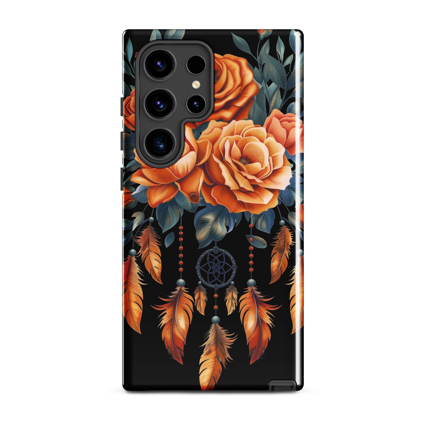 Coque rigide attrape-rêves roses pour Samsung®